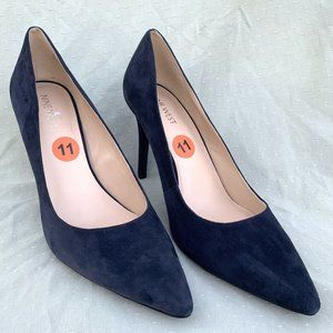 Nine West Blue Suede Pumps 11 M